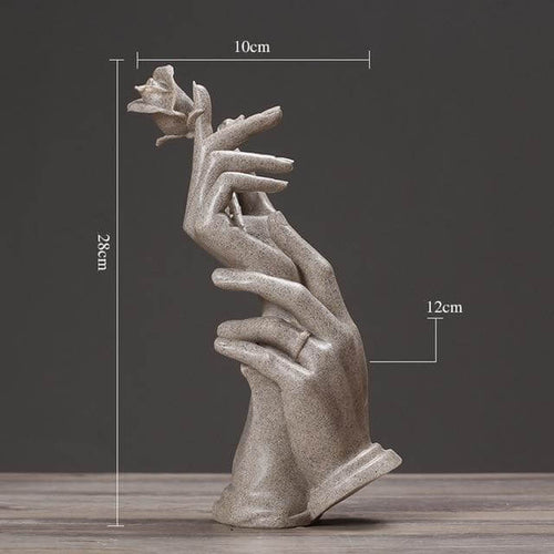 Together Love Rose Statue | Bowlift