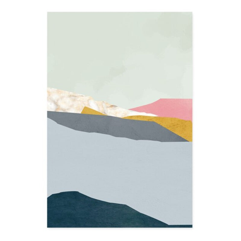 Flow Of River - Canvas Wall Art Painting | Bowlift