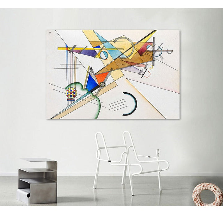 Vintage Wassily Kandinsky - Canvas Wall Art Painting | Bowlift