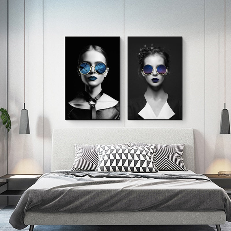 Women Figure Wall Art  - Canvas Wall Art Painting | Bowlift