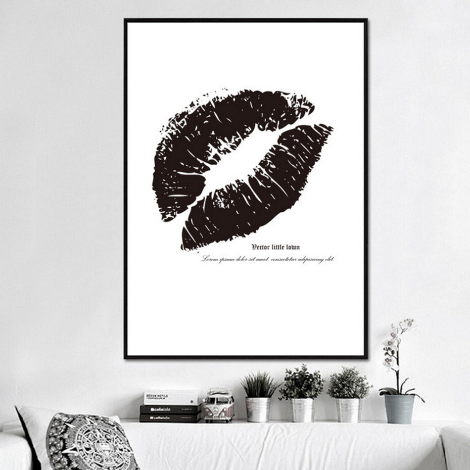 Love Heart Wine Prints Kitchen Posters - Canvas Wall Art Painting | Bowlift