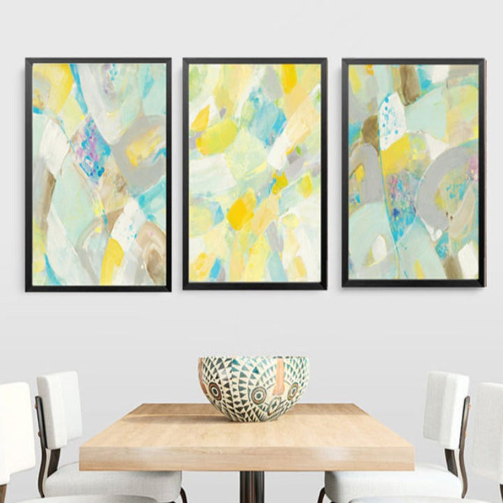 Multi Colors Canvas Painting Poster Prints - Canvas Wall Art Painting | Bowlift