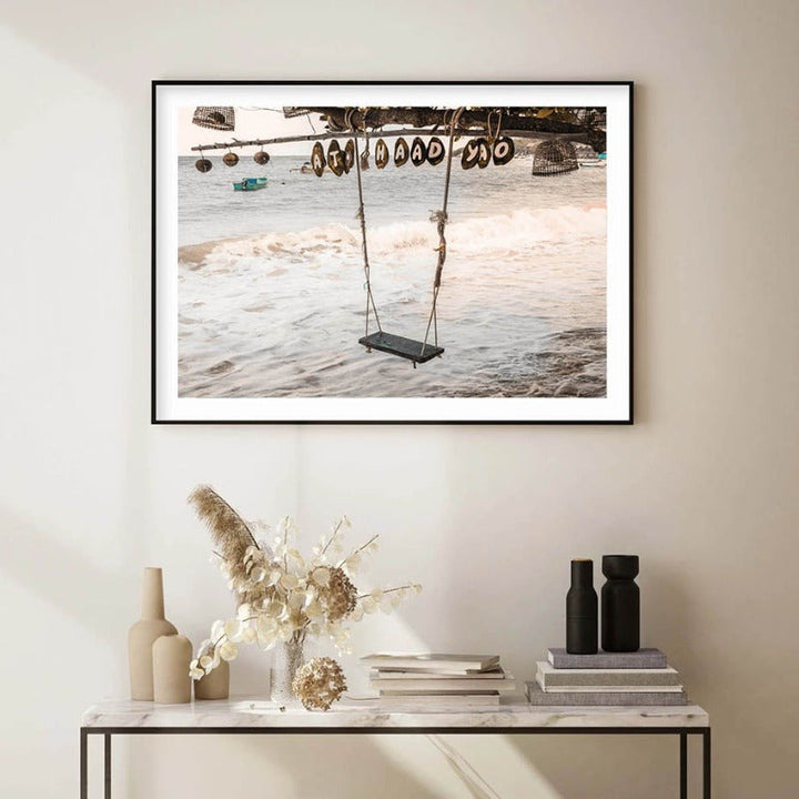 Heavenly Beach - Canvas Wall Art Painting | Bowlift