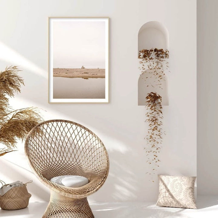 Heavenly Beach - Canvas Wall Art Painting | Bowlift