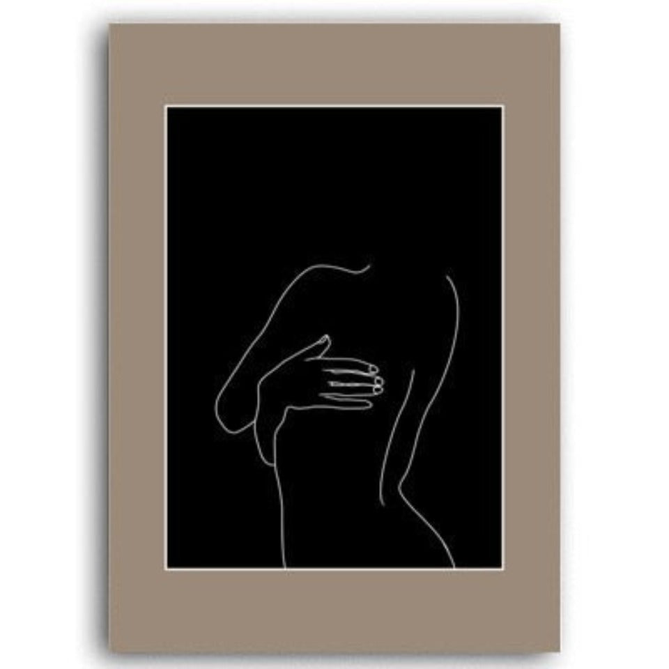 Scandinavian Home Decor - Canvas Wall Art Painting | Bowlift