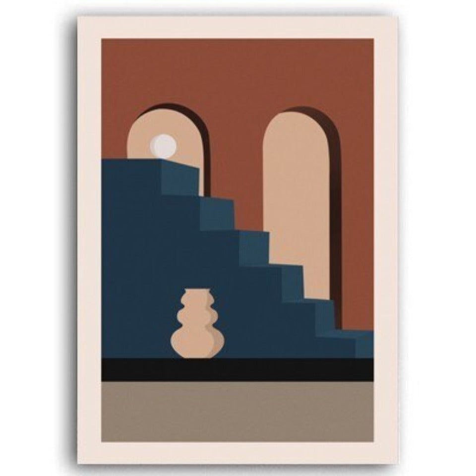 Scandinavian Home Decor - Canvas Wall Art Painting | Bowlift