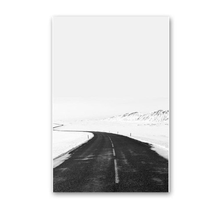 Scandinavia Geometric - Canvas Wall Art Painting | Bowlift