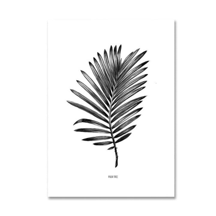 Nordic Scandinavia Palm Leaves Plants Dreams Quote | Bowlift