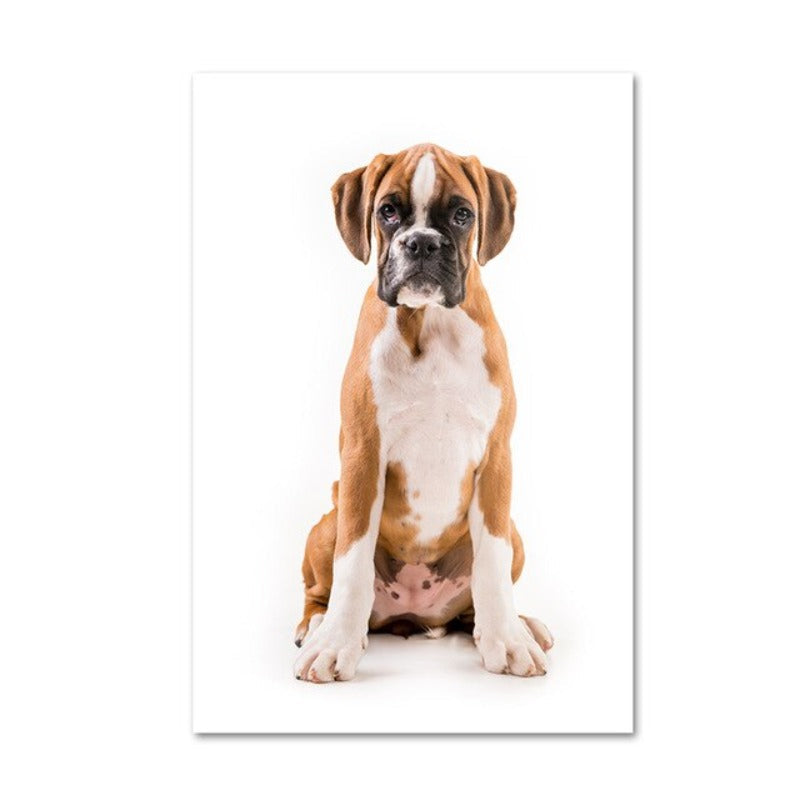 Modern Dog Posters and Prints - Canvas Wall Art Painting | Bowlift