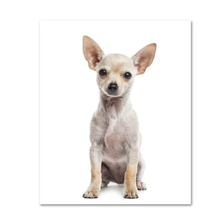 Modern Dog Posters and Prints - Canvas Wall Art Painting | Bowlift