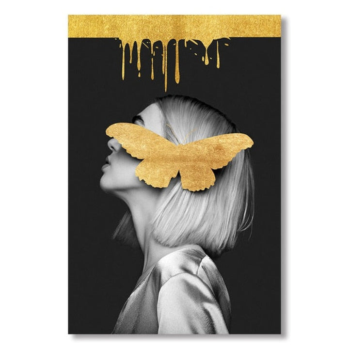 Figure Pictures Wall Art - Canvas Wall Art Painting | Bowlift