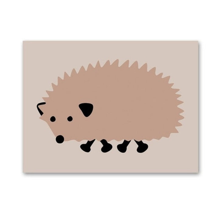 Woodland Animals - Canvas Wall Art Painting | Bowlift