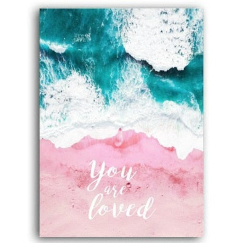 Nordic Landscape Inspiring Quote Posters and Prints - Canvas Wall Art Painting | Bowlift
