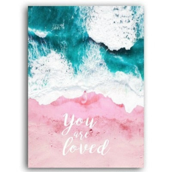 Nordic Landscape Inspiring Quote Posters and Prints - Canvas Wall Art Painting | Bowlift
