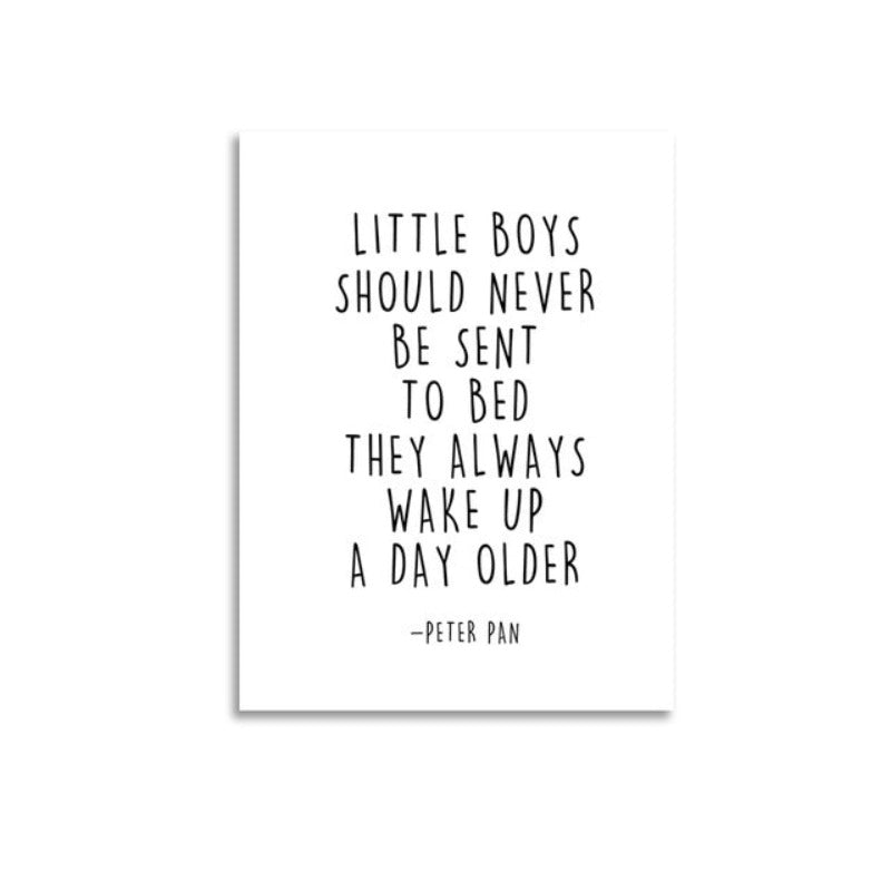 Stay Childish - Canvas Wall Art Painting | Bowlift