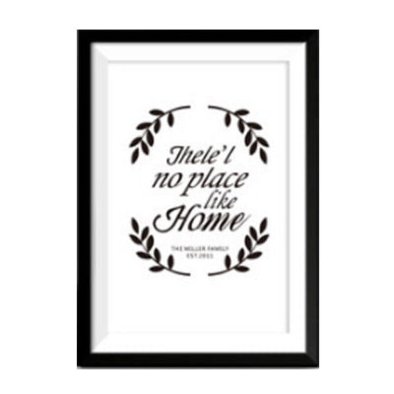 Home Quotes Minimalist Nordic  - Canvas Wall Art Painting | Bowlift