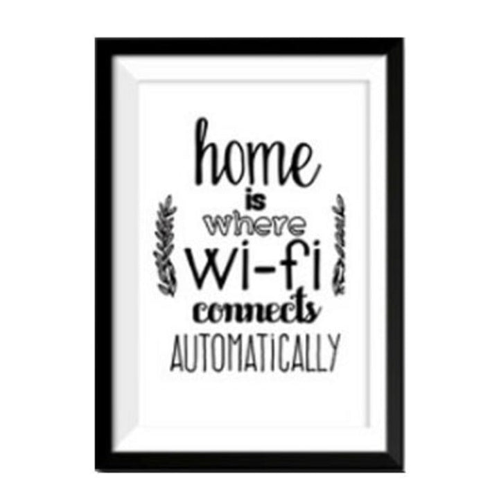 Home Quotes Minimalist Nordic  - Canvas Wall Art Painting | Bowlift