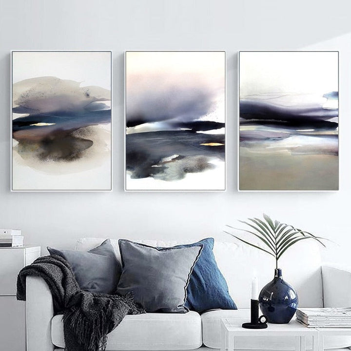 Dark Backgrounds - Canvas Wall Art Painting | Bowlift