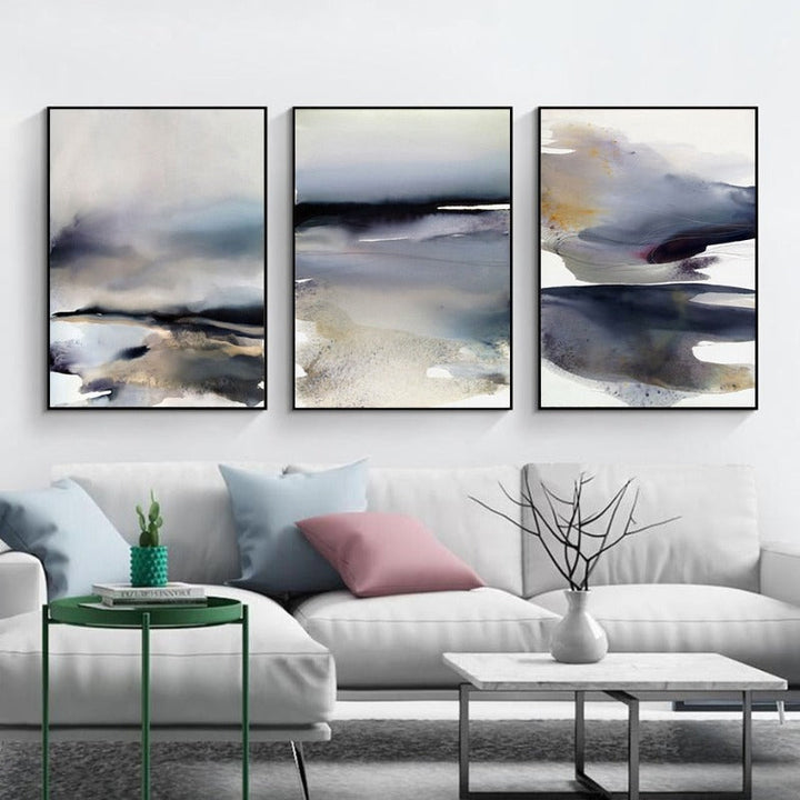 Dark Backgrounds - Canvas Wall Art Painting | Bowlift