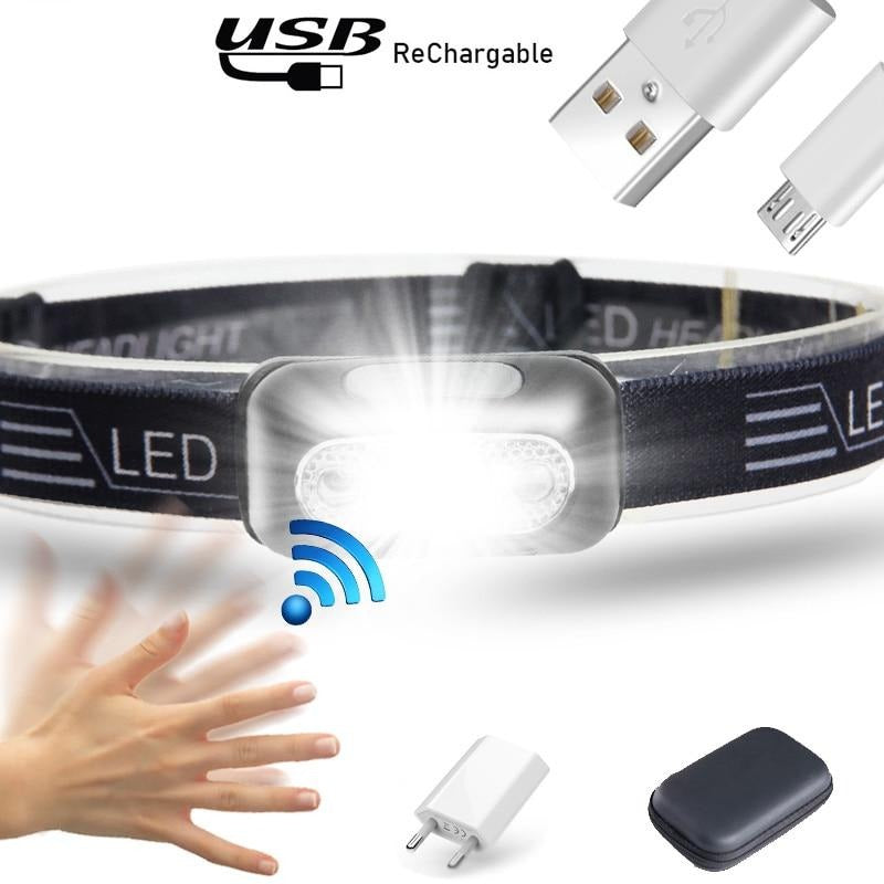 Mini Powerful LED Motion Sensor Headlamp | Bowlift