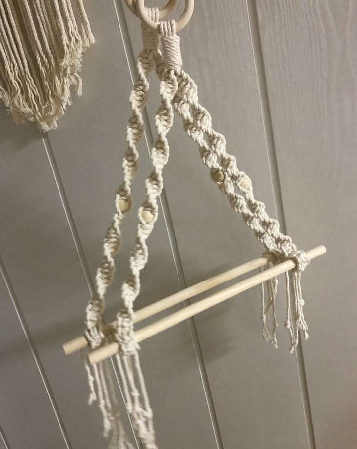 BowLift | TWYLO - Macrame Paper Towel Holder