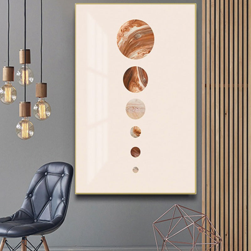 Modern Solar System Planet - Canvas Wall Art Painting | Bowlift