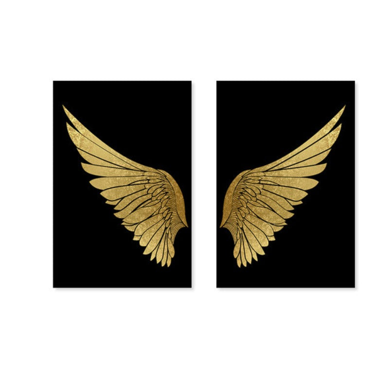 Dream Wing Wall Art - Canvas Wall Art Painting | Bowlift