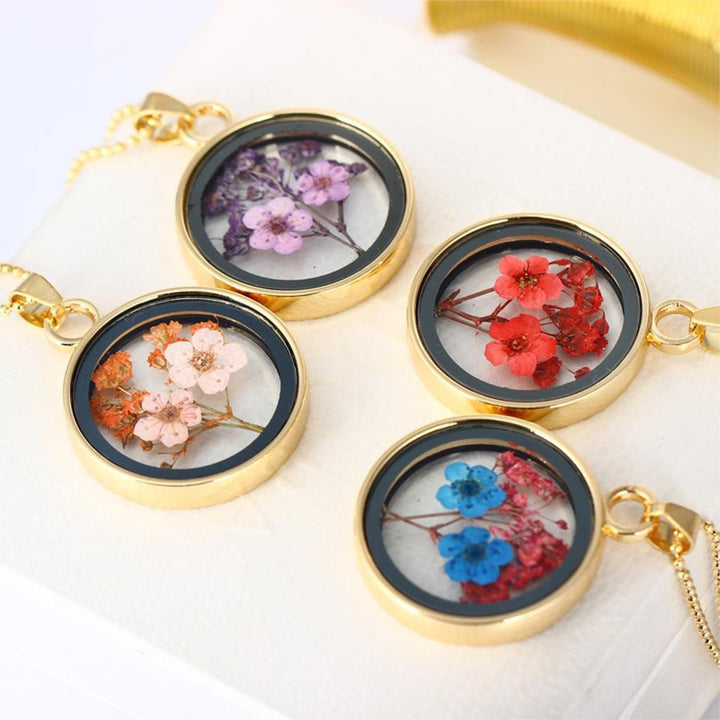Pressed Flower Necklaces | Bowlift