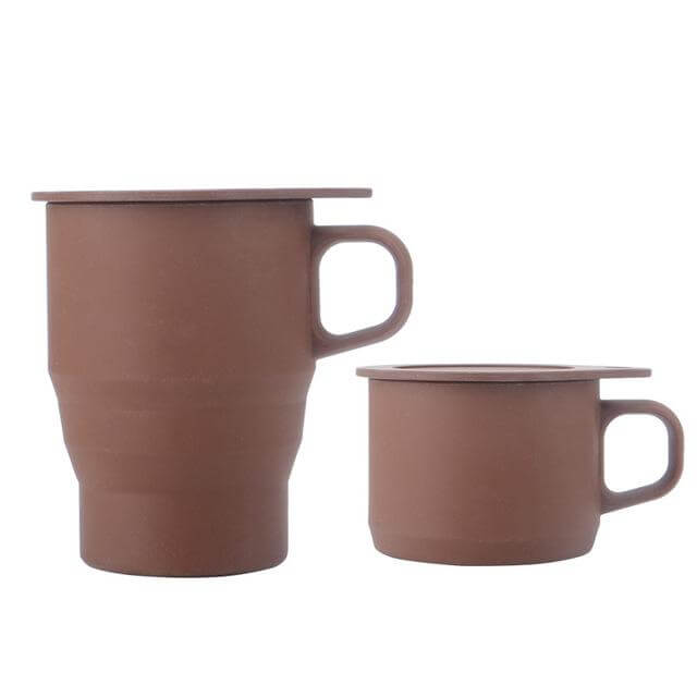 BowLift | Earth-Friendly Reusable Creative Silicone Foldable Mug