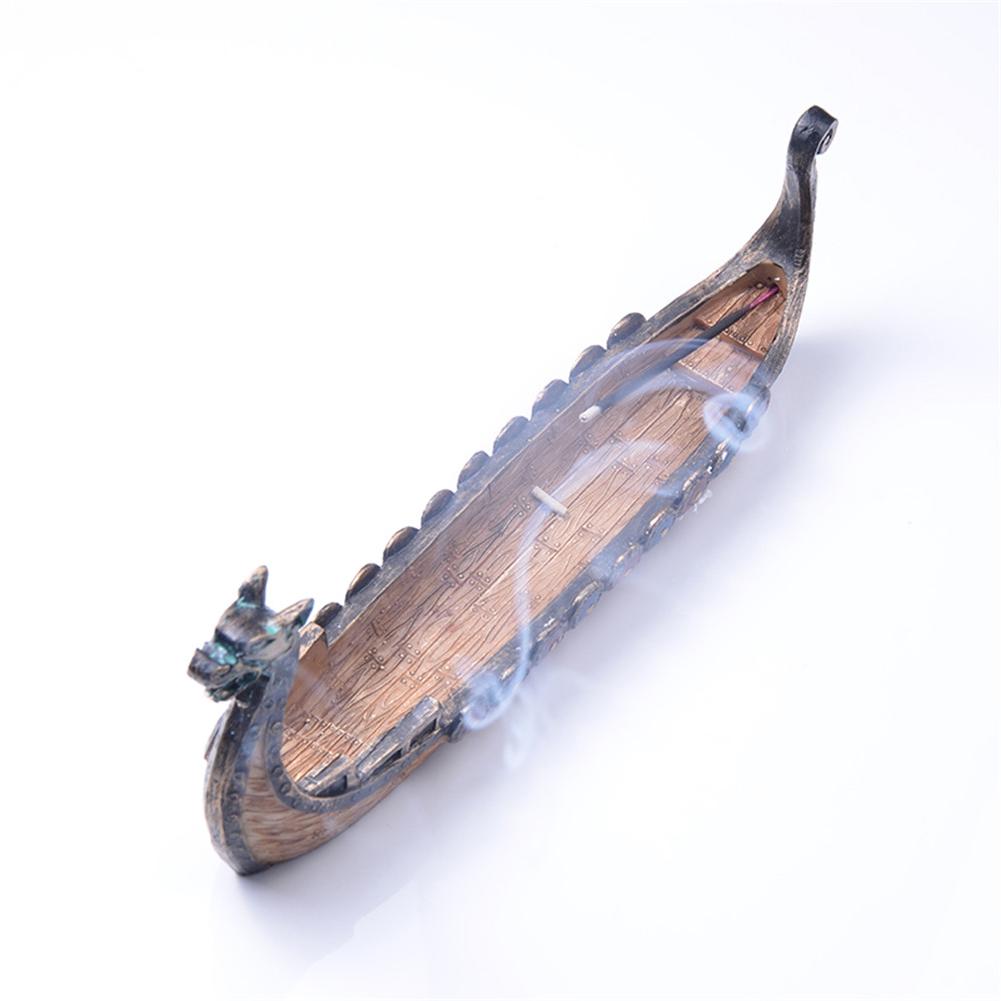 BowLift | Retro Dragon Boat Incense Holder