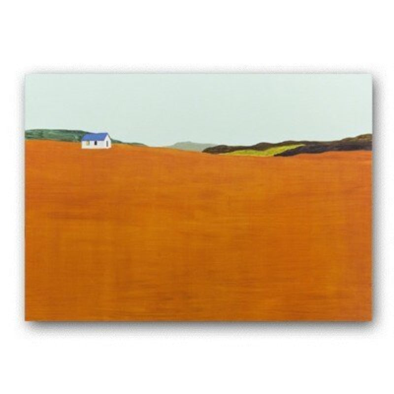 Impressionist Rural Scene Landscape Oil Prints - Canvas Wall Art Painting | Bowlift