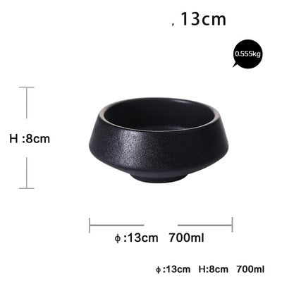 BowLift | Elegant Matte Black Snack Bowl