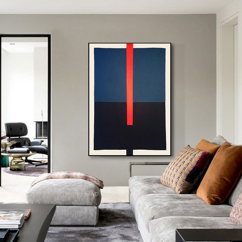 Geometric Colorful Prints Poster Nordic - Canvas Wall Art Painting | Bowlift