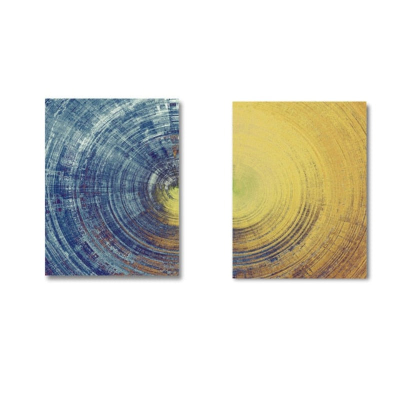 Deep Circles - Canvas Wall Art Paintings | Bowlift