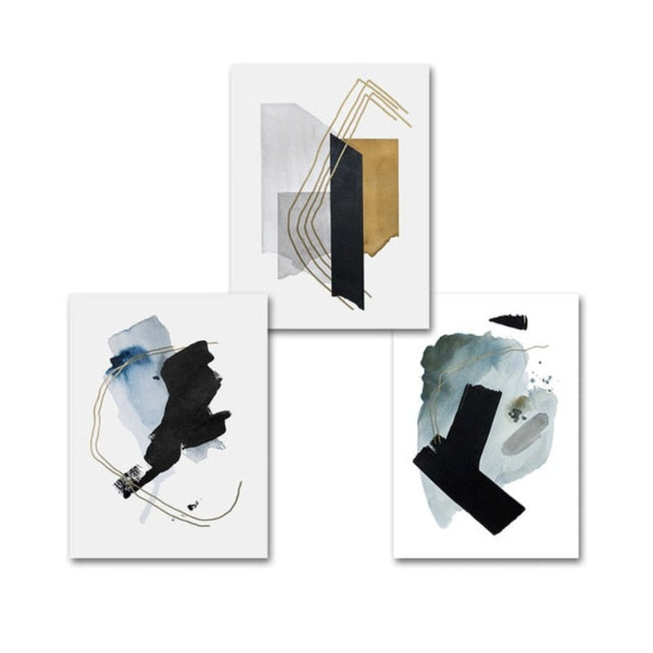 Geometric - Canvas Wall Art Painting | Bowlift