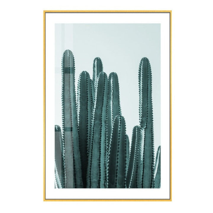 Mint Green Pineapple Plants Prints Nordic Wall Art  - Canvas Wall Art Painting | Bowlift