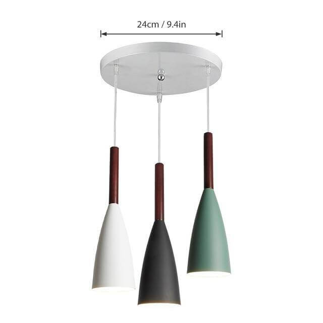Modern Elegant Nordic Style Colorful Pendant Hanging Light | Bowlift
