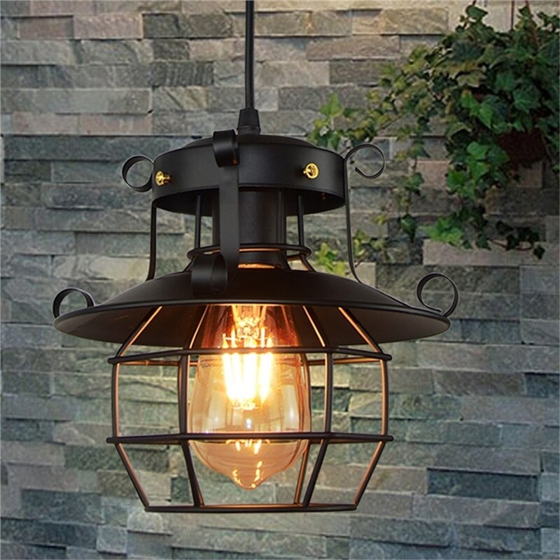 BowLift | Retro Antique Industrial Loft Ceiling Lamp