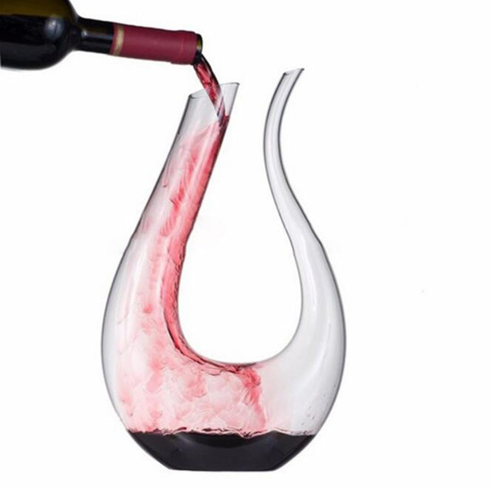 BowLift | Handmade Crystal Unique Wine Decanter
