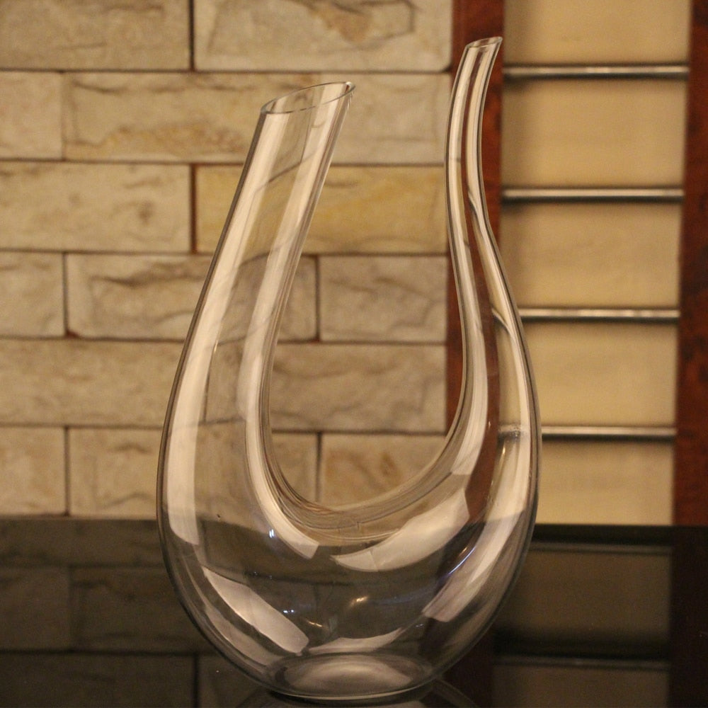 BowLift | Handmade Crystal Unique Wine Decanter