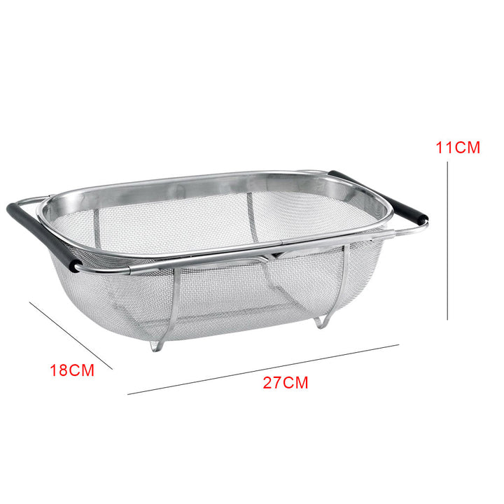 BowLift | Retractable Oval Sink Drain Basket