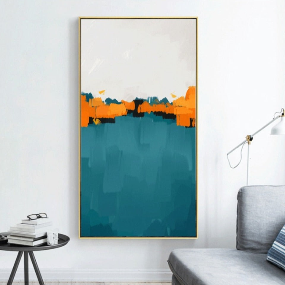 Rolled Out Colors - Canvas Wall Art Painting | Bowlift