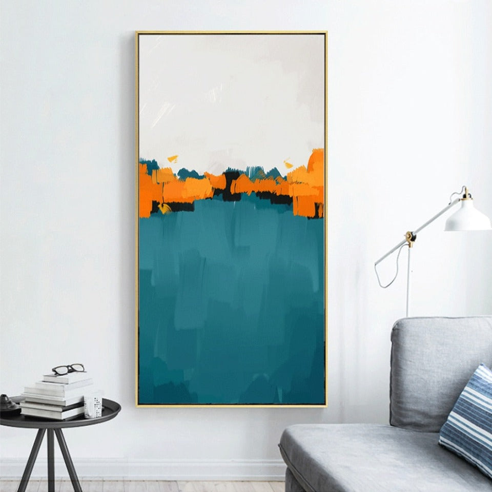Rolled Out Colors - Canvas Wall Art Painting | Bowlift