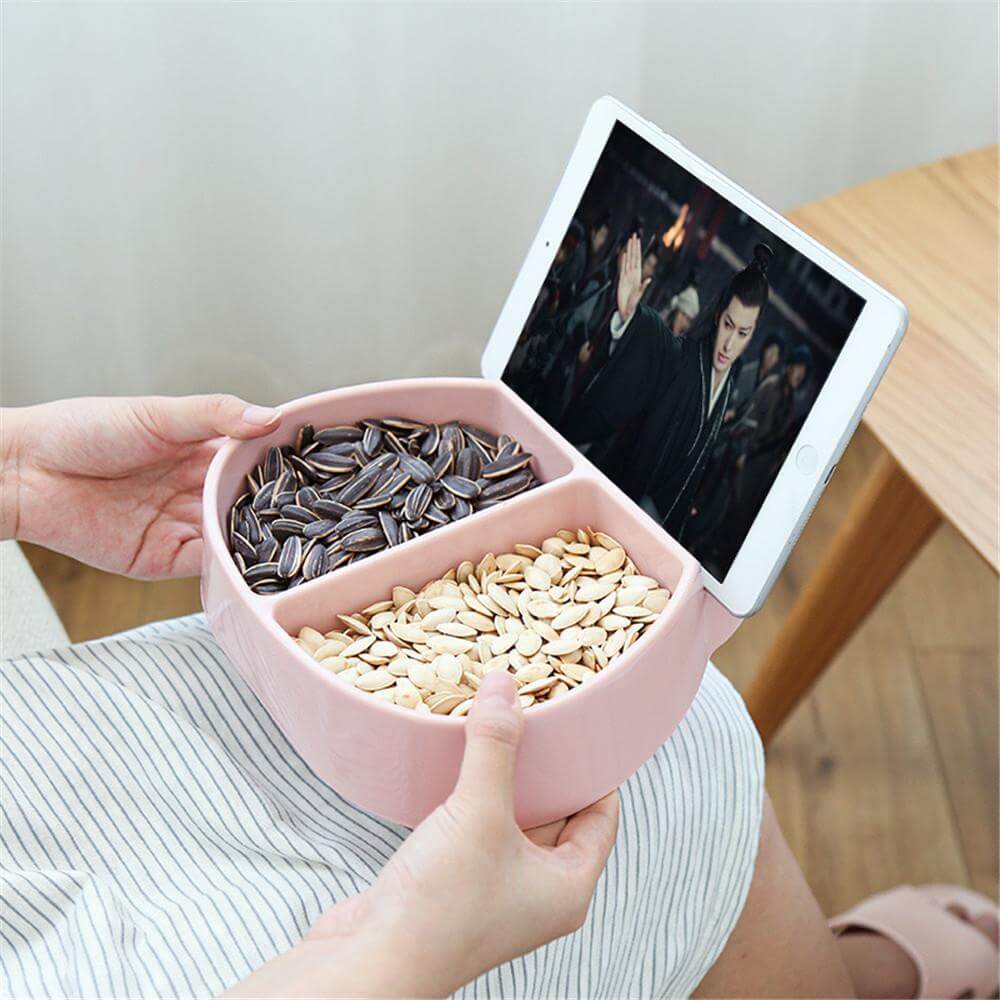 BowLift | Creative Candy Nut Box with Phone Holder