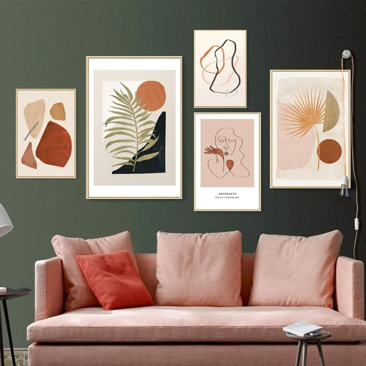 Boho Style Gallery - Canvas Wall Art Painting | Bowlift