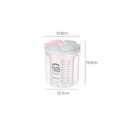 BowLift | Kitchen Transparent Flower Sealed Storage Tank