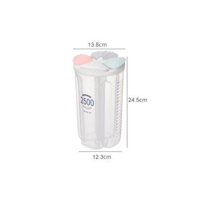 BowLift | Kitchen Transparent Flower Sealed Storage Tank
