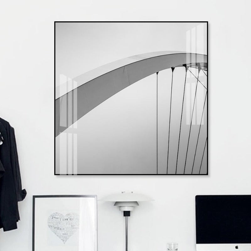 HD Bridge WirePictures - Canvas Wall Art Painting | Bowlift