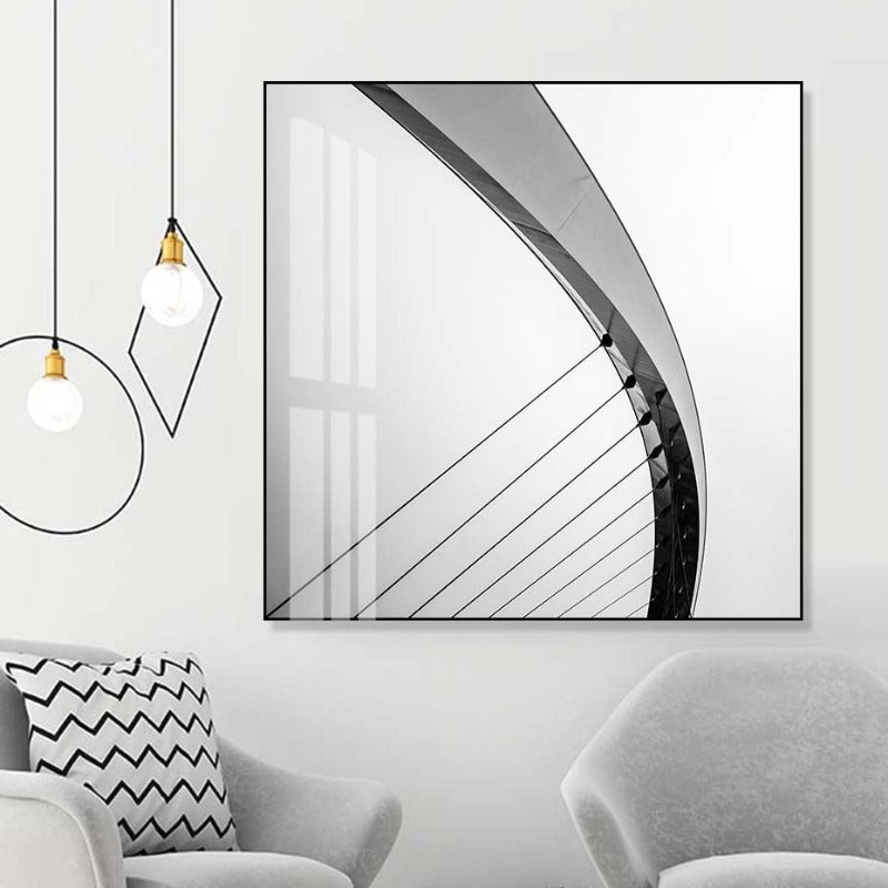 HD Bridge WirePictures - Canvas Wall Art Painting | Bowlift