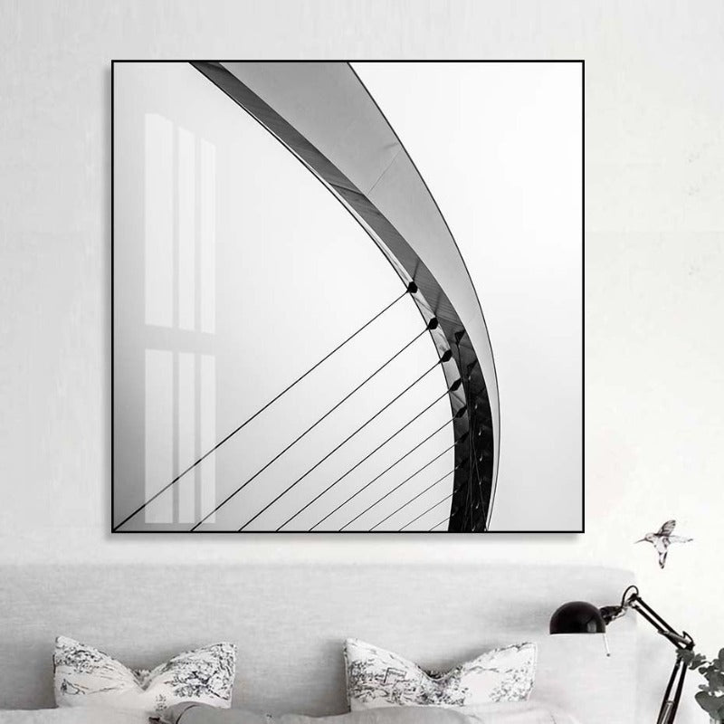 HD Bridge WirePictures - Canvas Wall Art Painting | Bowlift